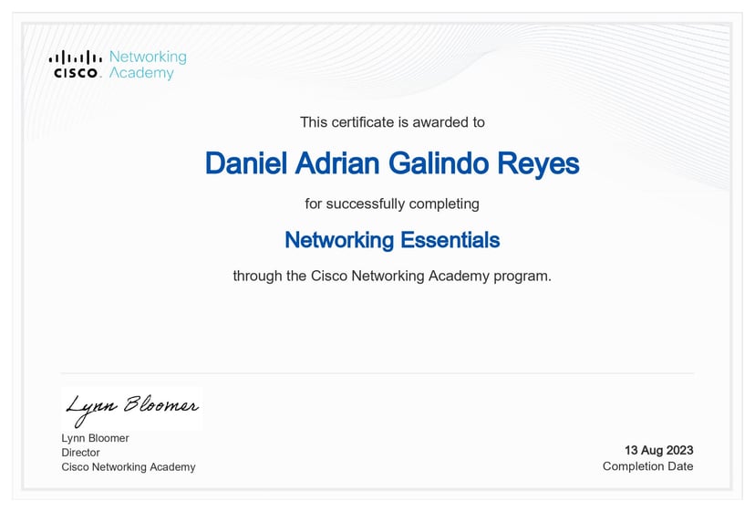 Certificado CCNA