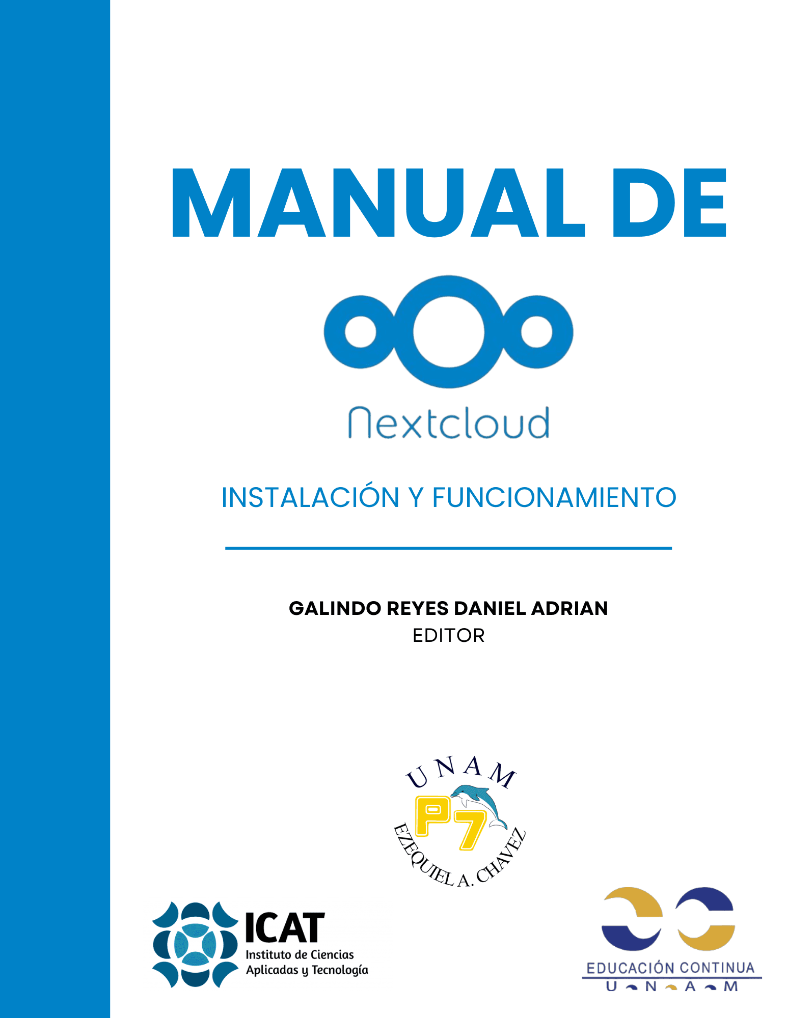 Portada Manual de NextCloud